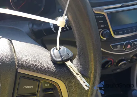 2017 Hyundai Accent Se from USA, damaged, VIN KMHCT4AE6HU346821